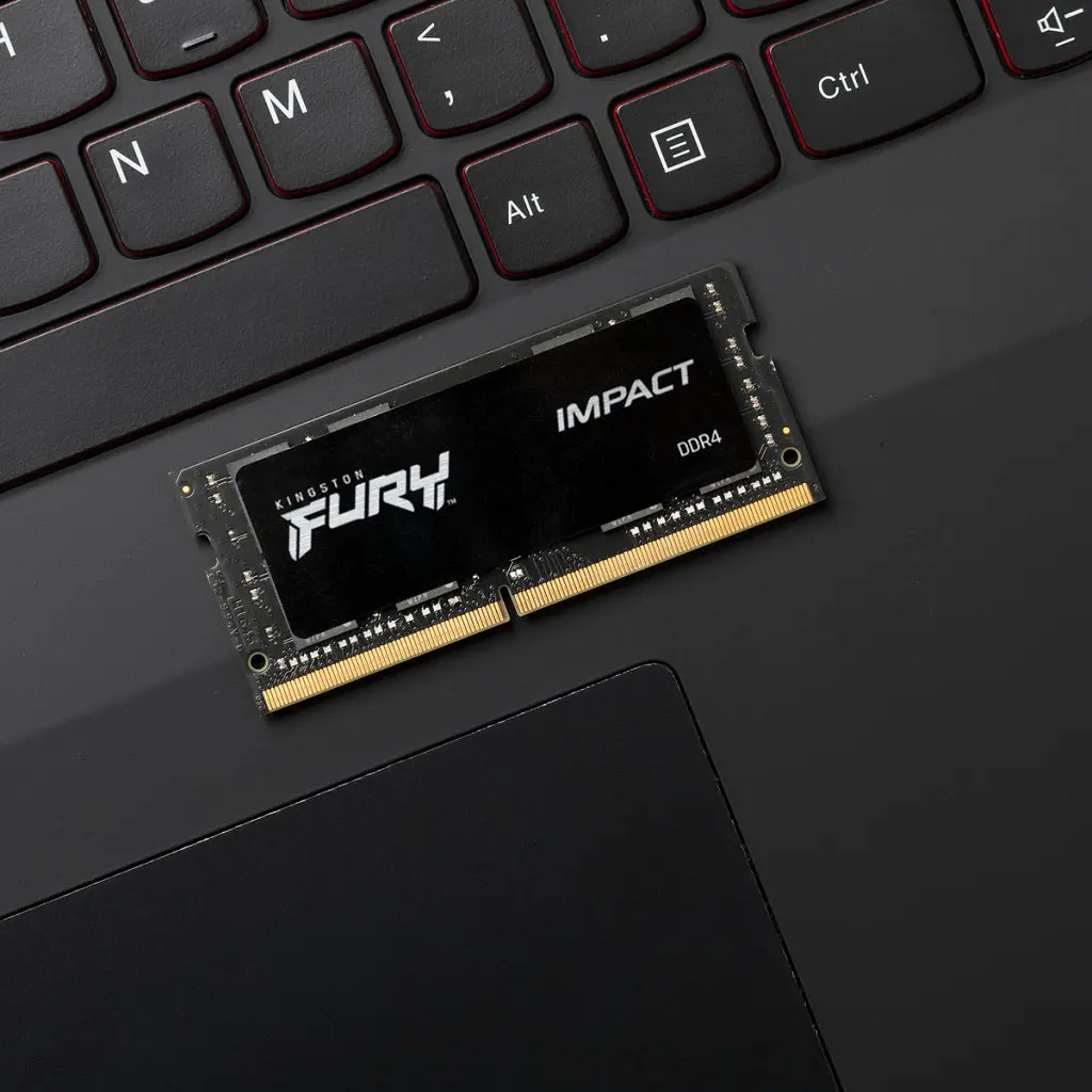 Модуль пам'яті для ноутбука SoDIMM DDR4 32GB 3200 MHz Fury Impact Kingston Fury (ex.HyperX) (KF432S20IB/32) - фото 5