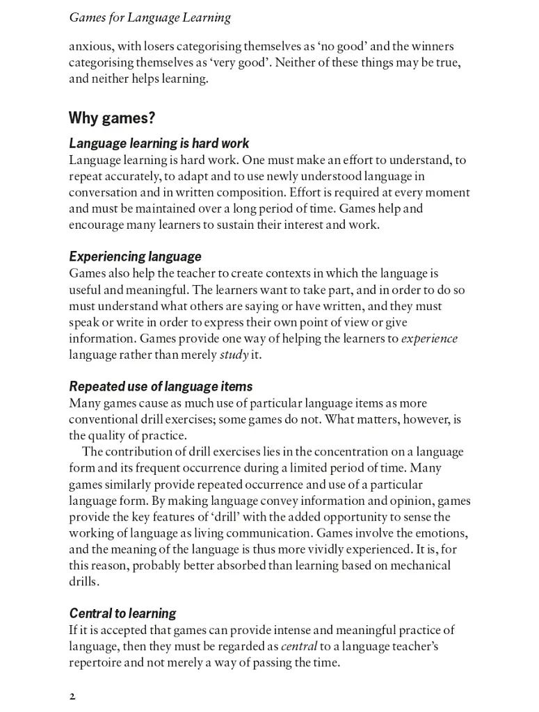 Games for Language Learning 3rd Edition - фото 3