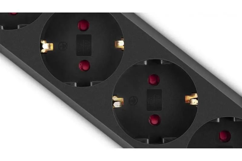Фильтр питания REAL-EL RS-6 Protect M 5м Black (EL122300036) - фото 2