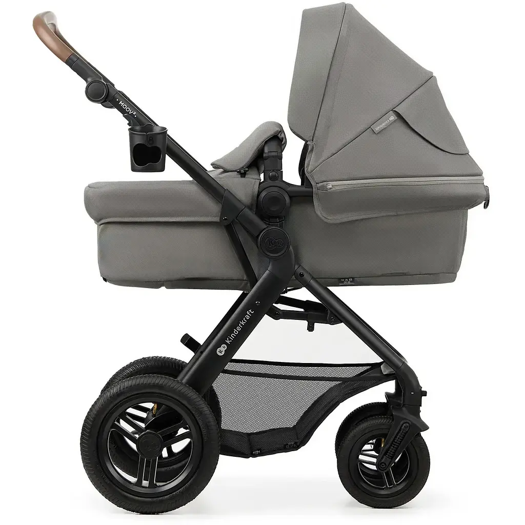 Коляска універсальна 3 в 1 Kinderkraft Moov 2 Air Light Gray (KSMOOV02LGR3000) - фото 2