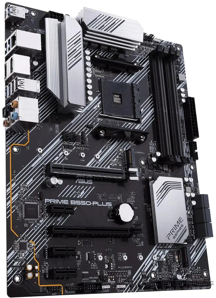 Материнская плата PRIME B550-PLUS sAM4 B550 4xDDR4 M.2 HDMI DP ATX Asus teh0018935 - фото 4