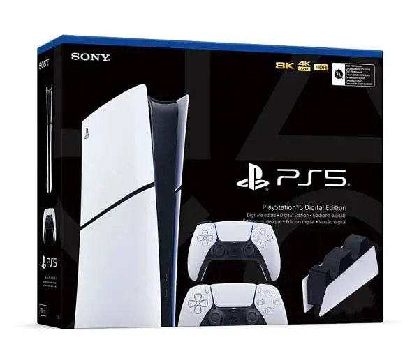 Ігрова консоль Sony PlayStation 5 Slim Digital Edition + DualSense White + Charging Station - фото 7