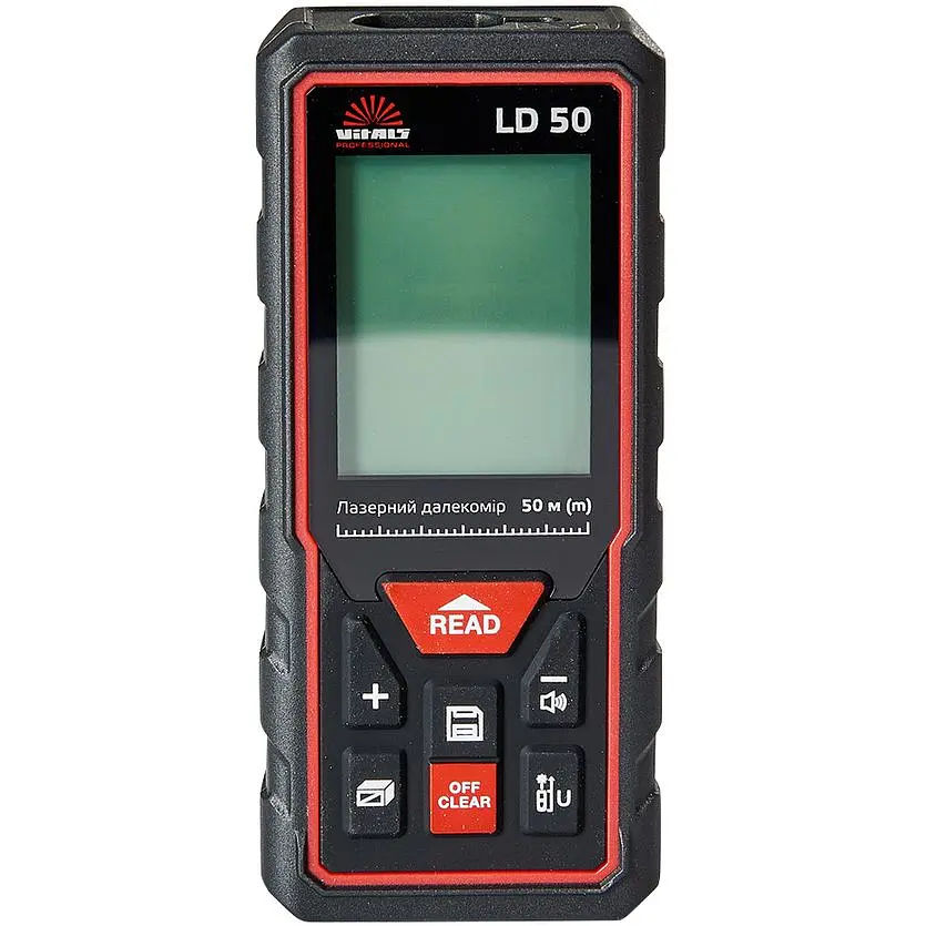 Лазерний далекомір Vitals Professional LD 50 чорний (162517) - фото 2
