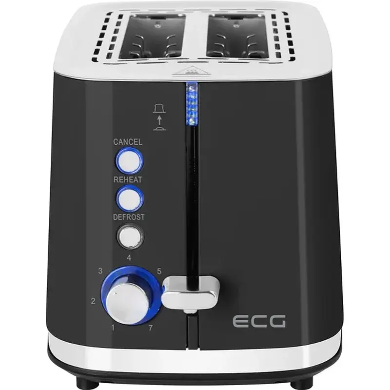 Тостер ECG ST 2766 Vintage Nero - фото 11