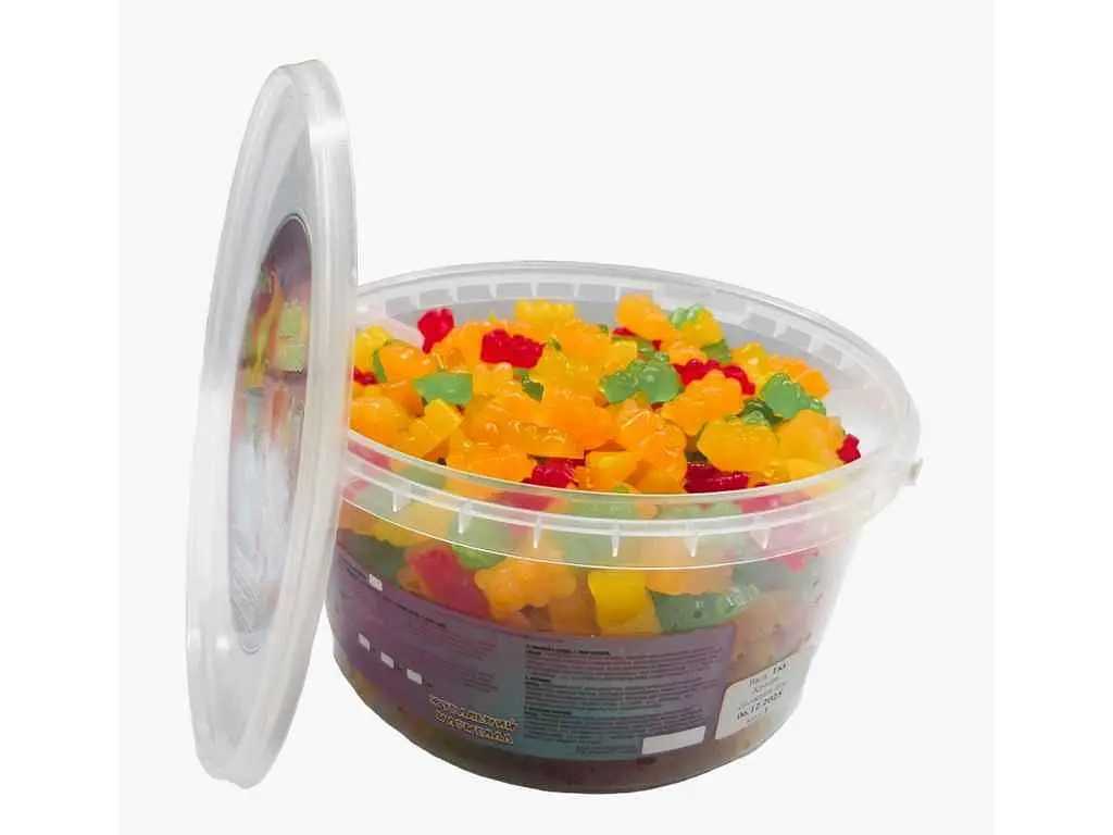 Мармелад JELLYJUICE 1кг Мультифруктовий желейний з натуральним соком Funny Bears - фото 2