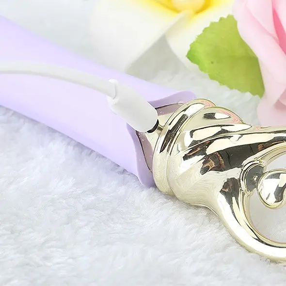 Вибромассажер Zalo Confidence Pre-Heating Wand Massager 22.5 см фиолетовый - фото 4