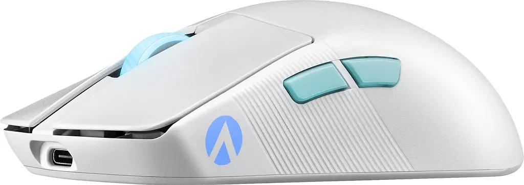 Миша комп'ютерна Asus ROG Harpe Ace Aim Lab Edition White (90MP02W0-BMUA10) - фото 6