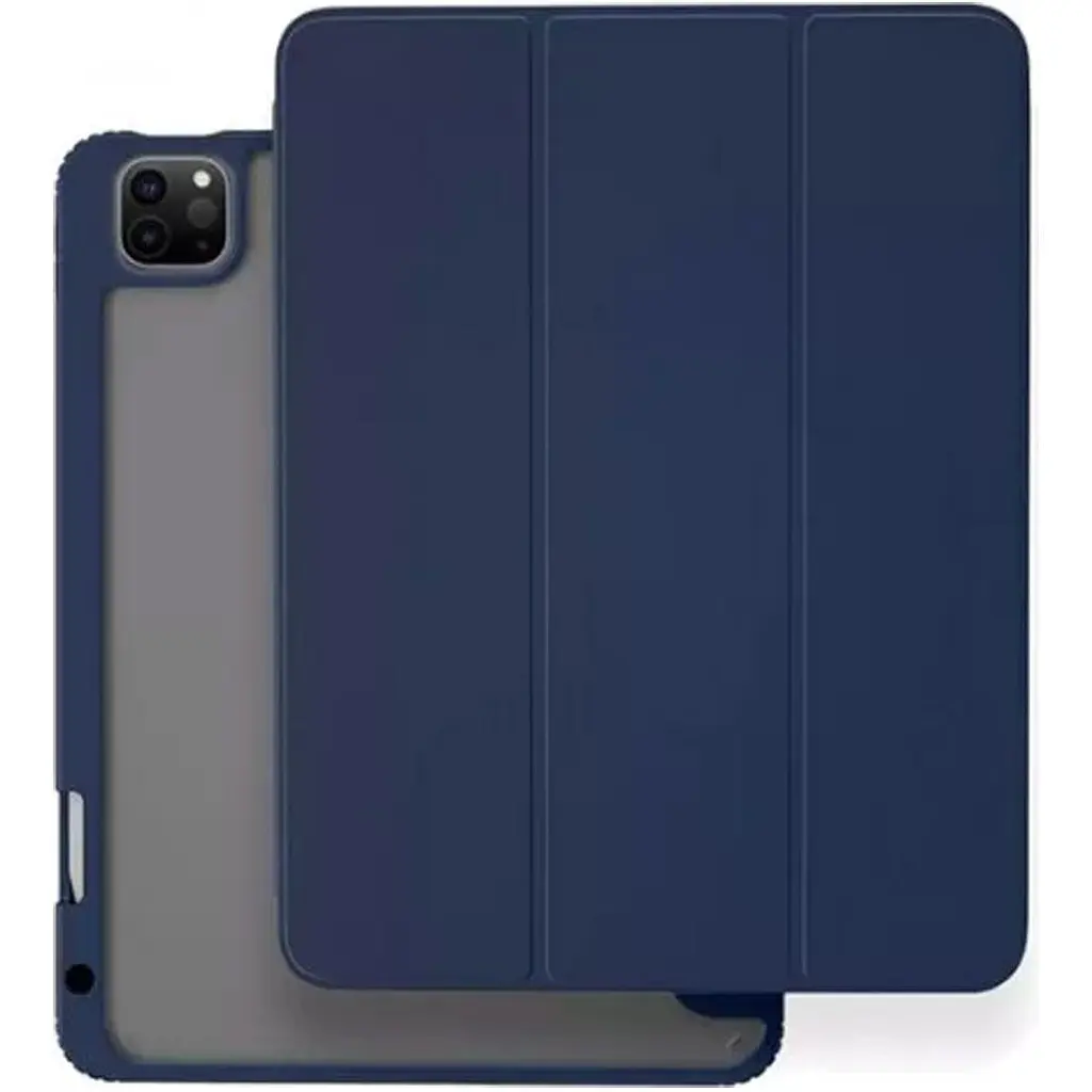 Чохол-книжка Blueo Ape Case with Leather Sheath для Apple iPad 10th Gen 10.9` (2022)/ iPad 11 (2025) (Navy Blue) [76296] - фото 2