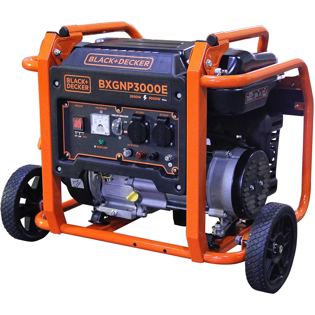 Генератор бензиновий Black+Decker BXGNP3000E 2600 3000 W (BXGNP3000E) - фото 11