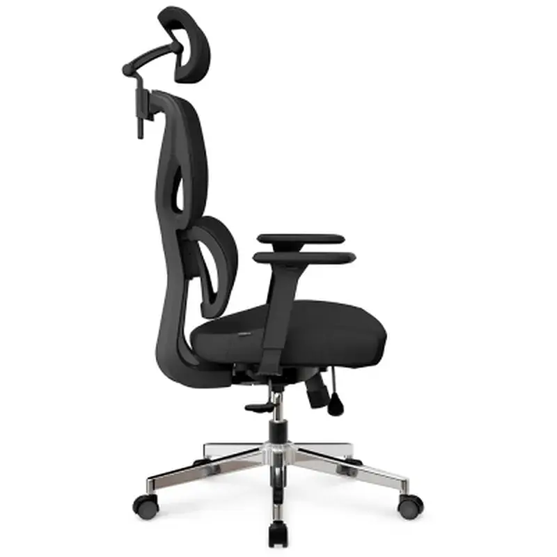 Офісне крісло Mealux D1 Air Fabric Black (HF-D1 F/B) - фото 5