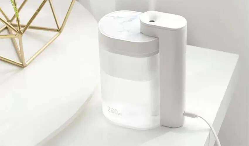 Зволожувач повітря Xiaomi SOTHING Geometry 260ml white DSHJ-H-002 - фото 2