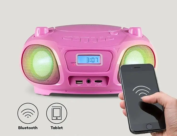 Музыкальный бумбокс Auna Roadie Sing CD (10032058) - фото 3