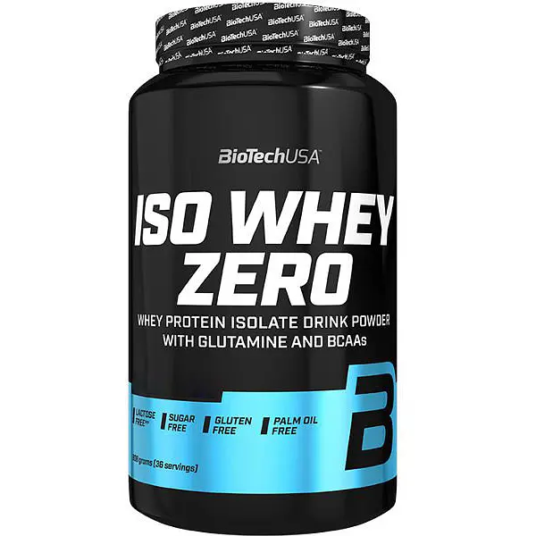Протеїн BiotechUSA Iso Whey Zero Банан 908 г - фото 2