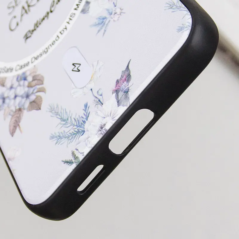 TPU+PC чохол Secret Garden with MagFit для Samsung Galaxy S23 FE White - фото 7