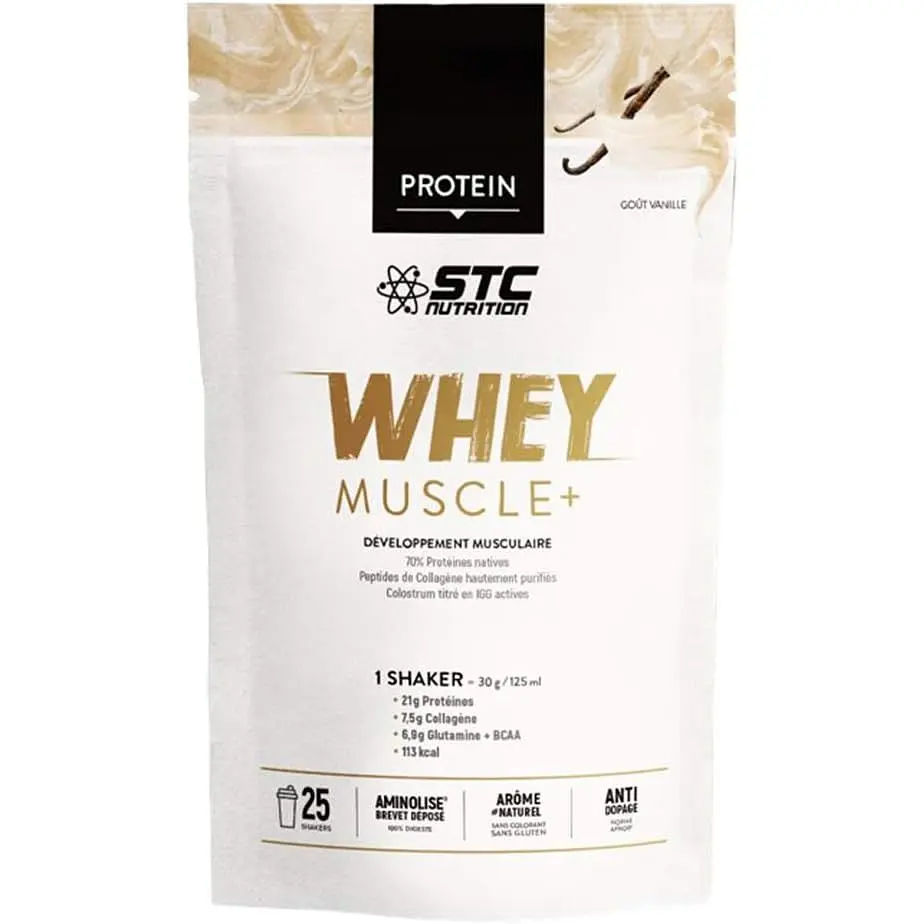 Протеїн STC Nutrition Whey Muscle+ Vanilla 750 г