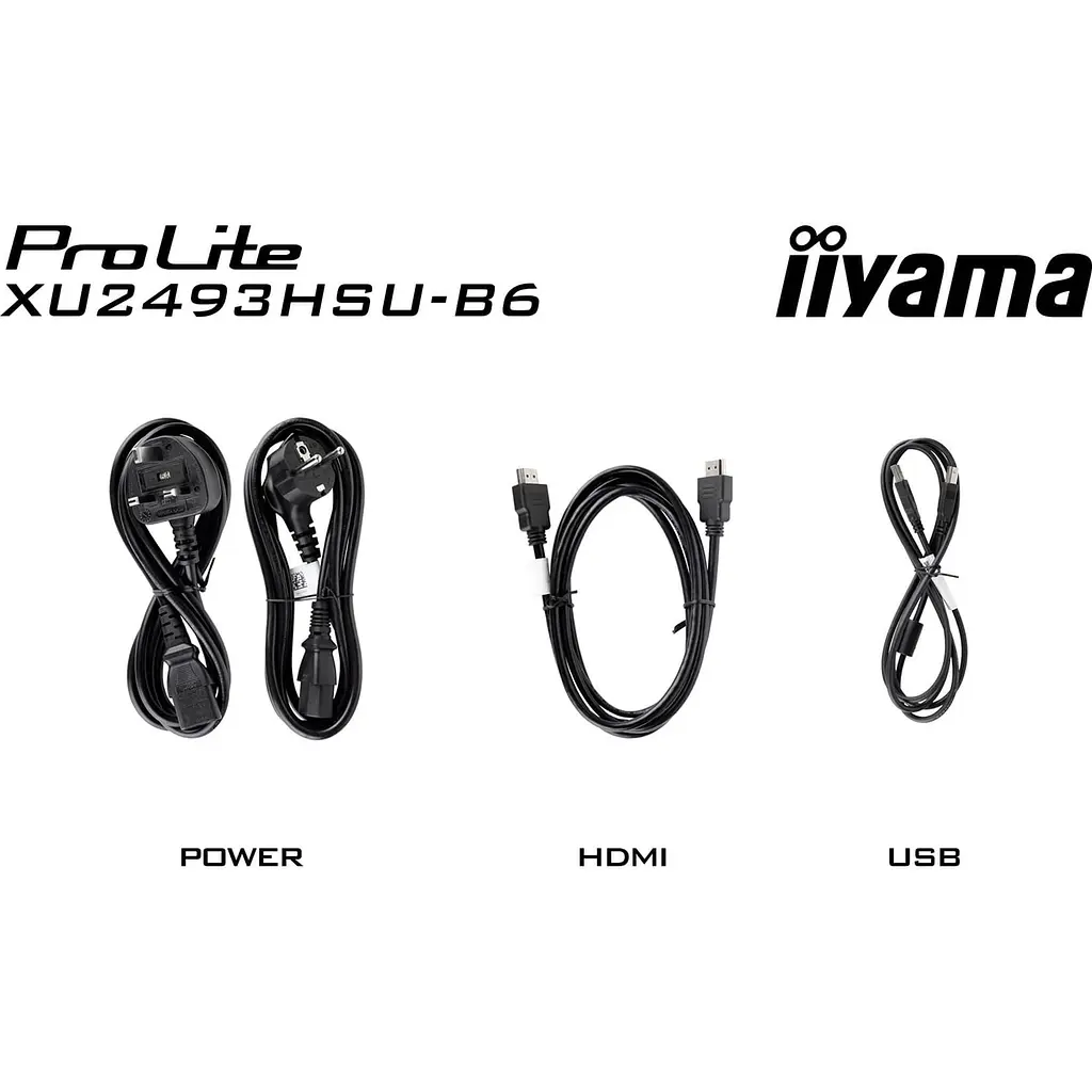 Монітор 23.8" Iiyama XU2493HSU-B7 FHD IPS 100Hz (XU2493HSU-B7) - фото 11