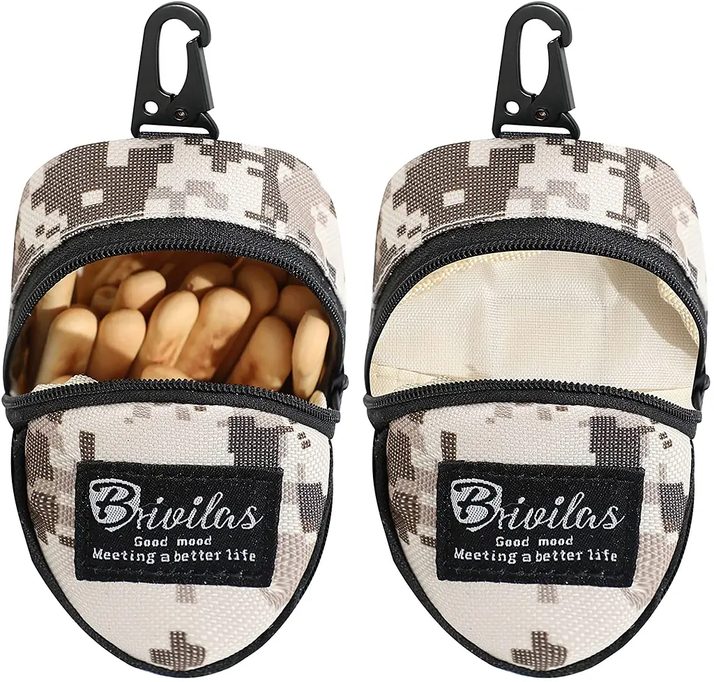 Міні-сумка для прогулянок і пакетів BRIVILAS Dog Poop Bag Holder Brown camouflage - фото 7