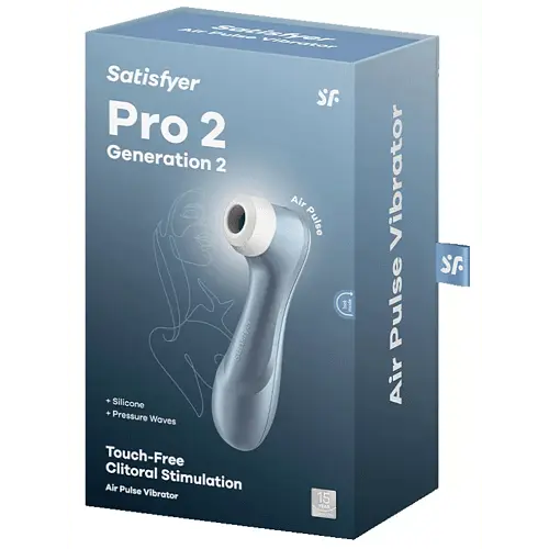 Вібратор Satisfyer Pro 2 Generation 2 Синій - фото 1