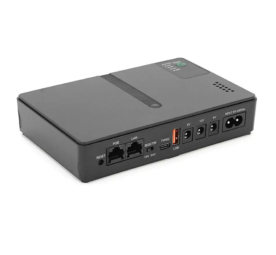 UPS ИБП для роутера, модема ONU — интернет без света Voltronic DC-1018L 5/9/12V, 18 W, 11600 mAh - фото 2
