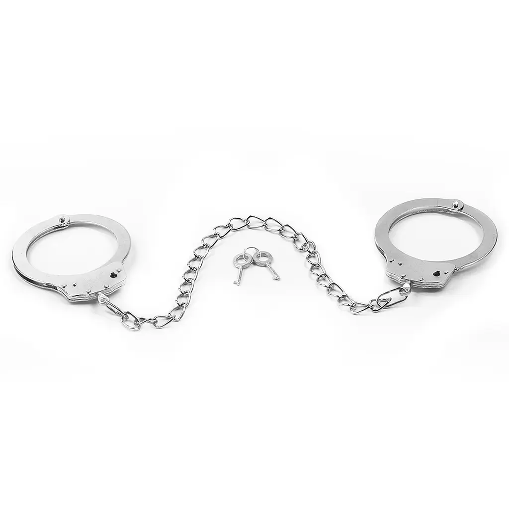 Поножі - Fetish Pleasure Metal Leg Cuffs - фото 2