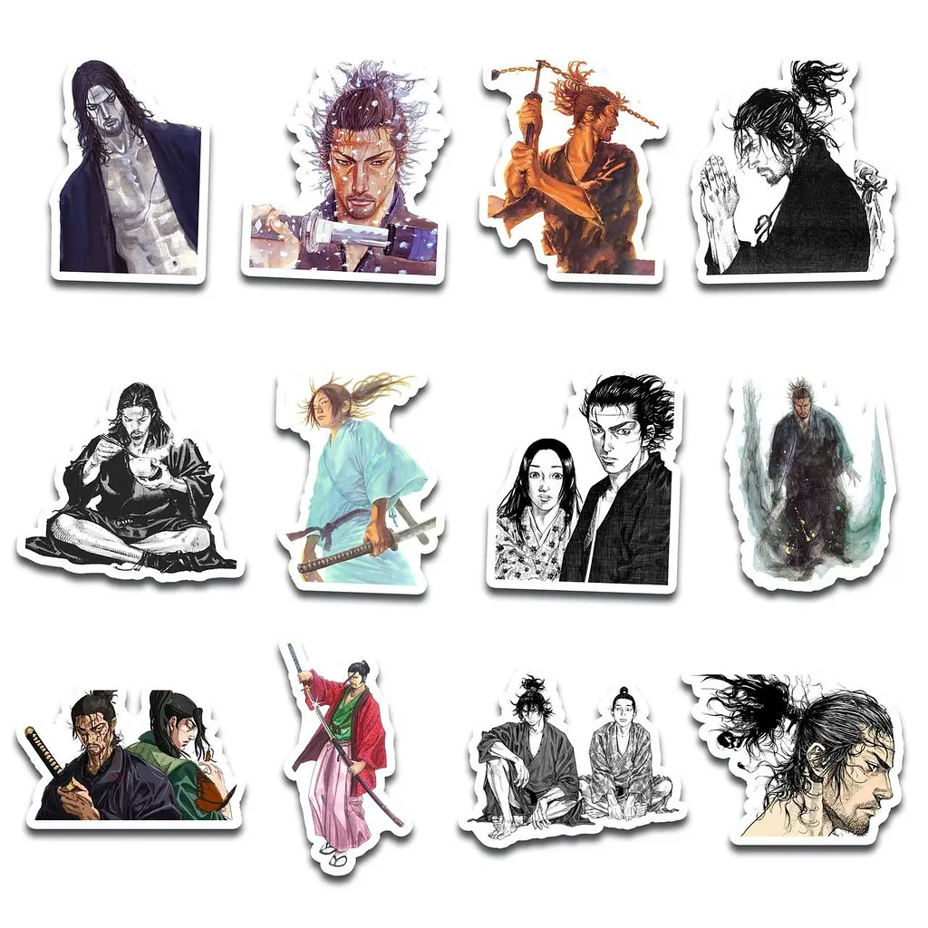 Стикерпак GeekLand Ruruouni Kenshin 45 штук (SP RK 01) - фото 4