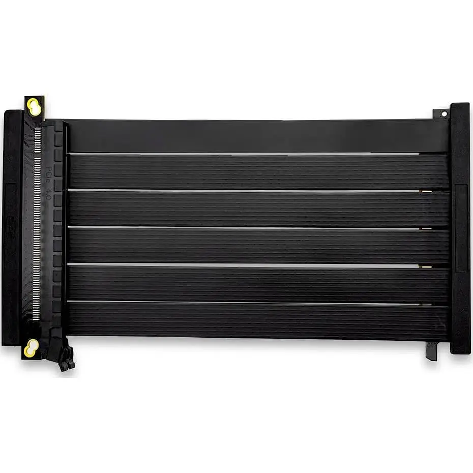 Райзер PCCooler Vertical GPU RISER CABLE PCI-E BK 4.0 185мм PCI-E4.0X16 Чорний RC185 BK 4.0 - фото 4