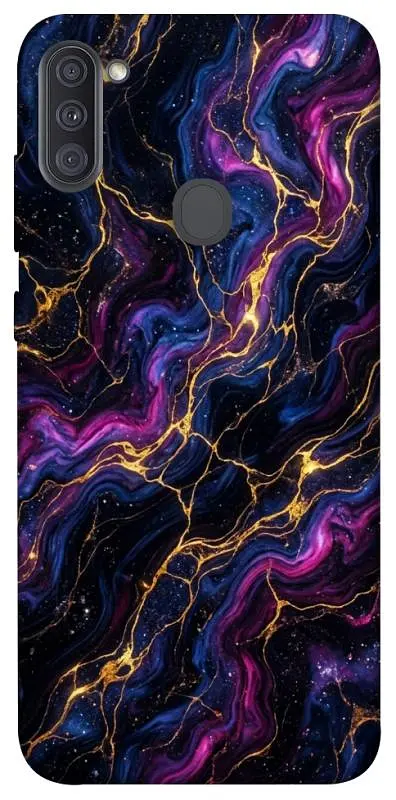TPU чохол Demsky Purple space marble для Samsung Galaxy A11