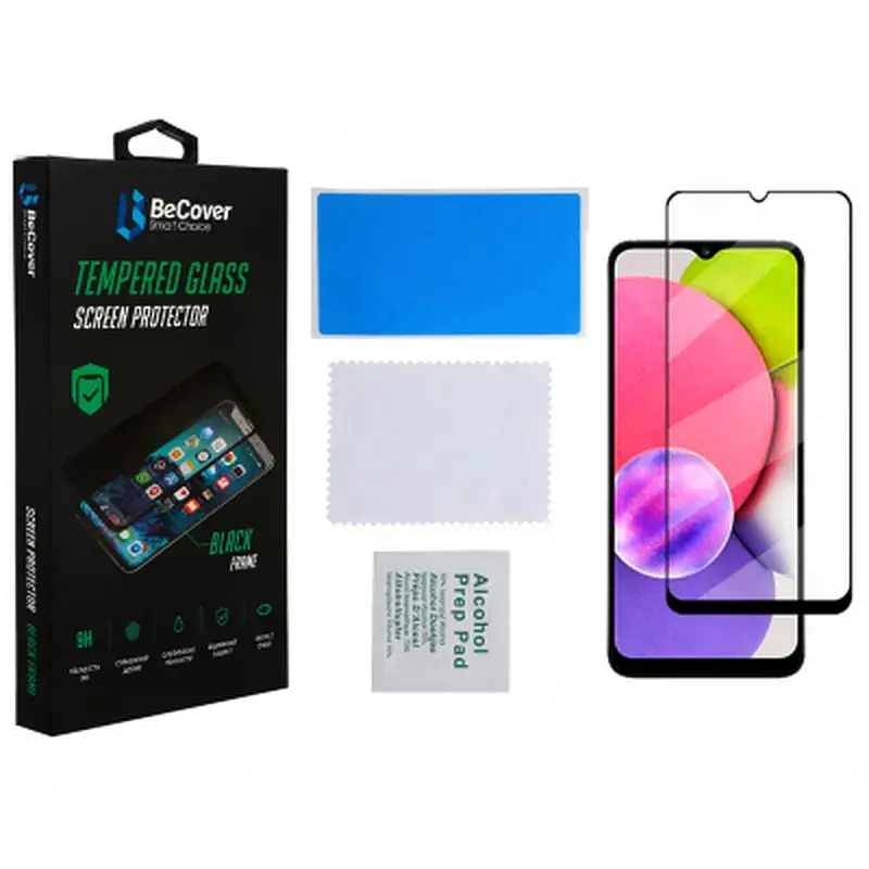 Скло захисне BeCover Samsung Galaxy A03 Core SM-A032/ A03 SM-A035 Black (707102) - фото 4