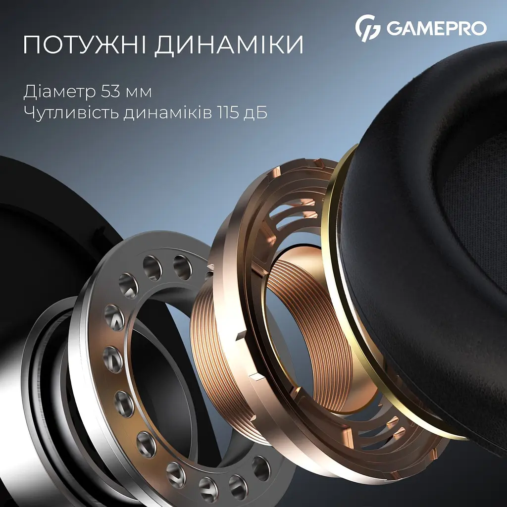 Ігрові навушники GamePro Asgard Freya Black (HS145B) [153968] - фото 7