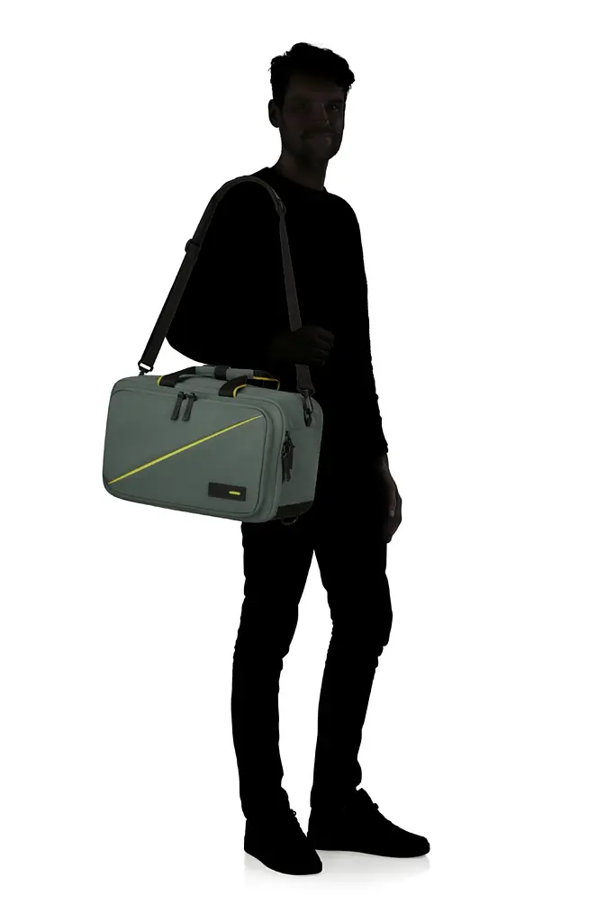 Сумка-Рюкзак American Tourister TAKE2CABIN DARK FOREST 40x25x20 91G*04007 - фото 6