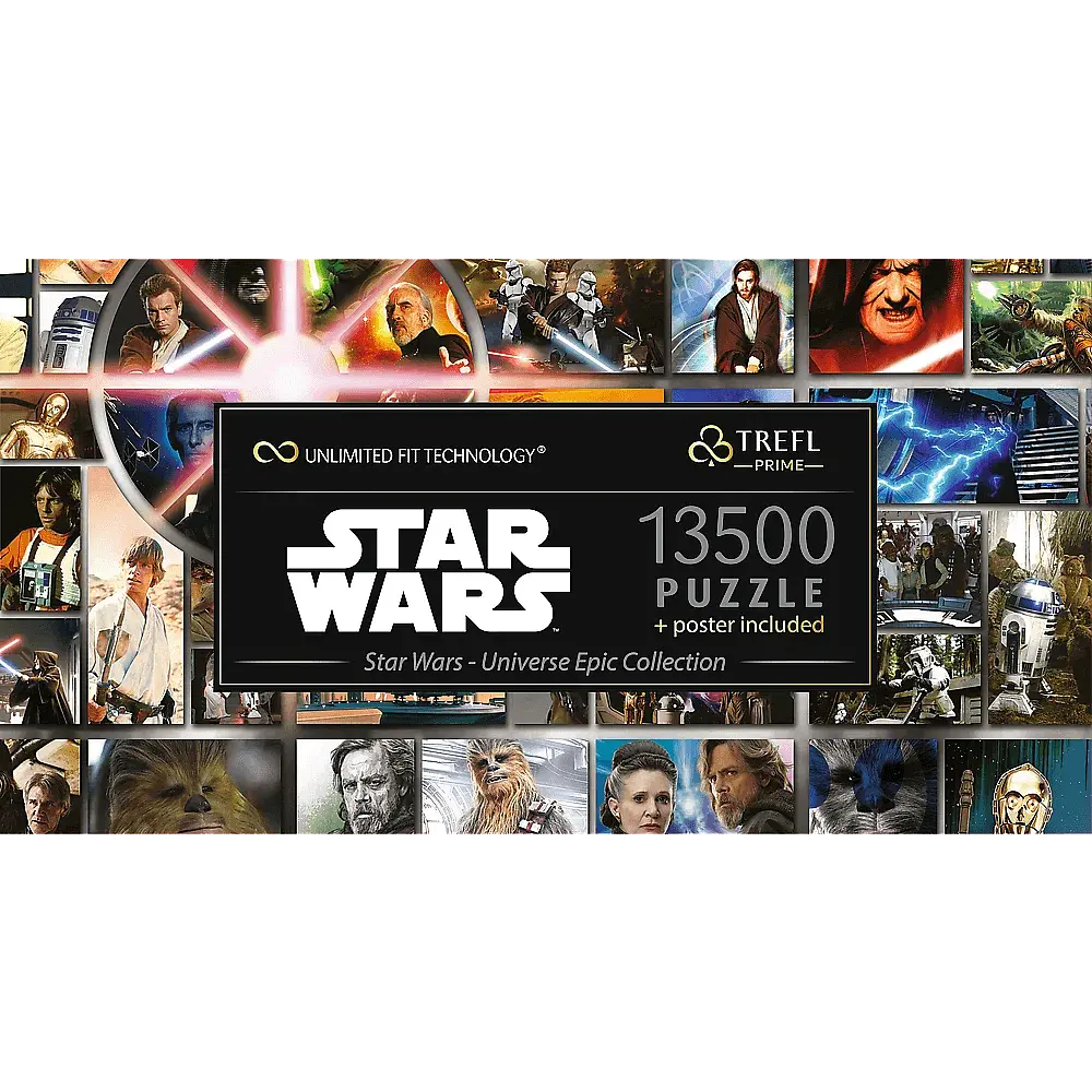 Гигантский пазл Эпическая вселенная, Звездные войны - 13500 шт. TREFL 81036 - фото 5