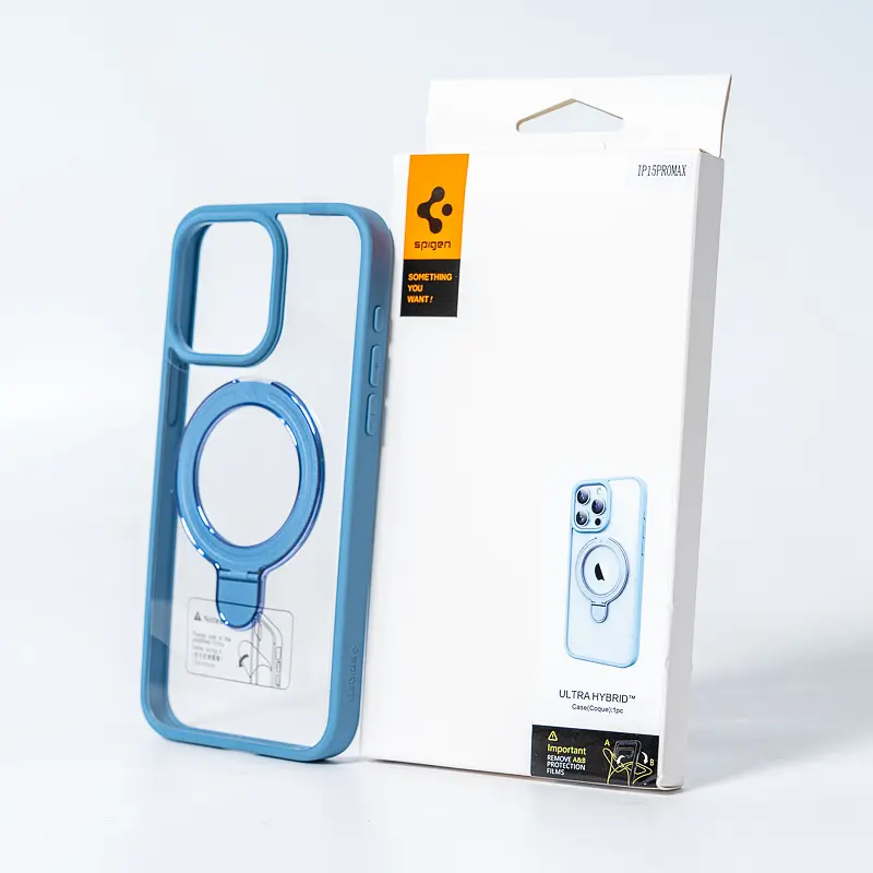 Чохол для смартфона Spigen AAA Magnetic Ring for Apple iPhone 13 Pro Light Blue