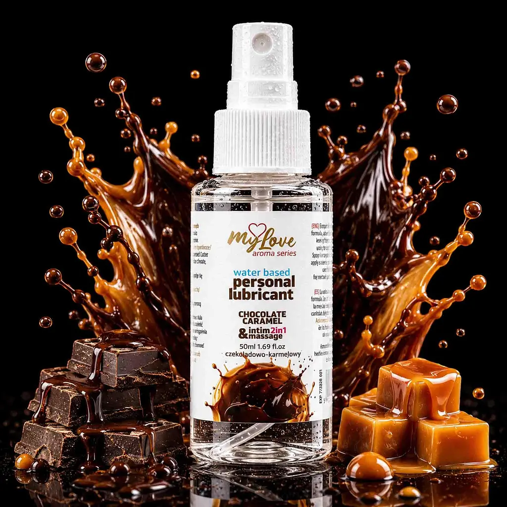 Лубрикант та масажний гель MyLove Aroma Chocolate Caramel 50 мл - фото 2