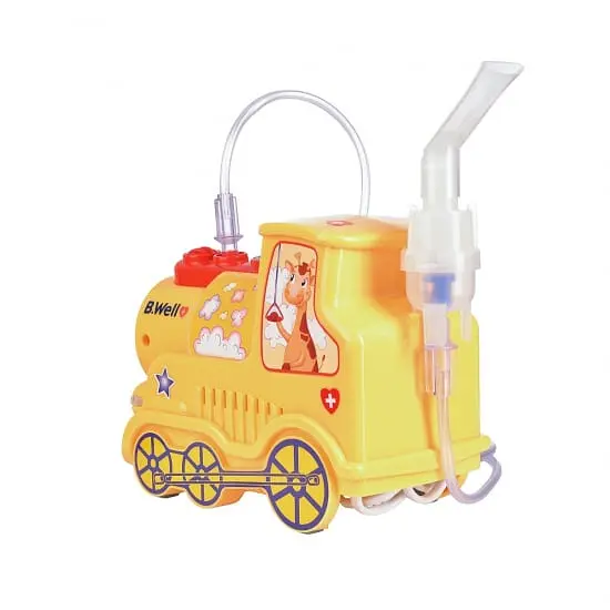 Компрессорный небулайзер B.Well PRO-115 Train, желтый (PRO-115) - фото 8