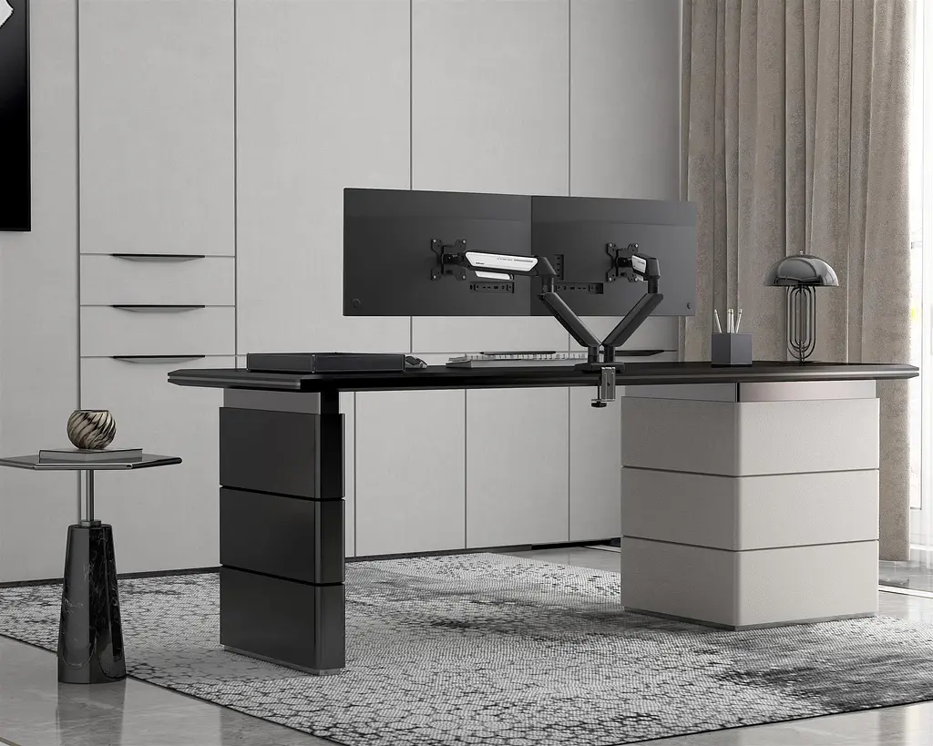 Кронштейн Anda Seat Stealth II 17"-32" Black/White (AD-W-A6D-2S-BW) (VESA100х100) - фото 8