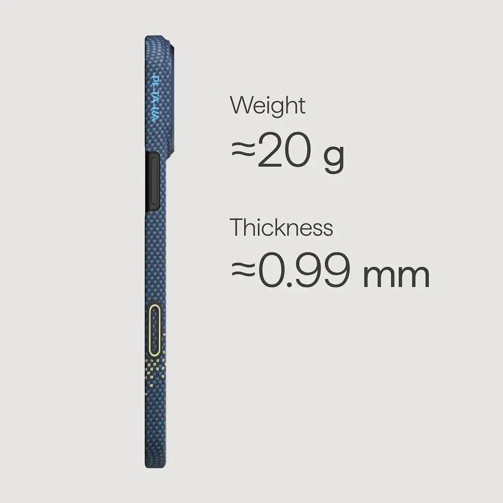 Чохол Pitaka Ultra-Slim Case для Apple iPhone 17 Pro Milky Way Galaxy (KI1705MP) [153512] - фото 4
