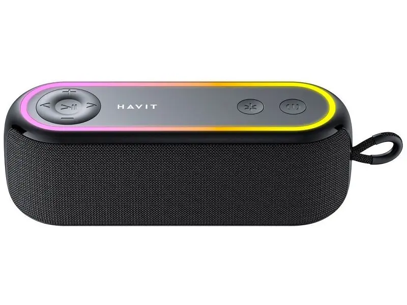 Портативна колонка Havit SK810BT RGB Black (HV-SK810BT) - фото 2