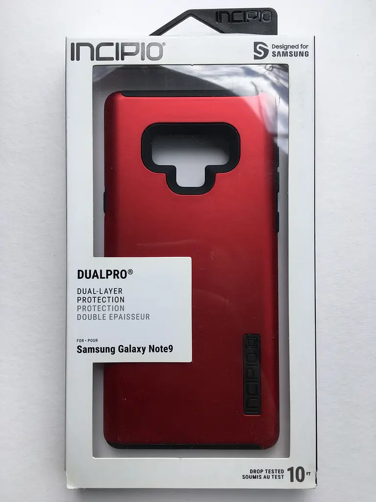 Протиударний подвійний чохол Incipio DualPro SA-958-RBK для Samsung Galaxy Note 9 Red - фото 7