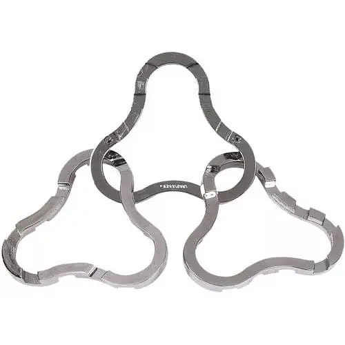 Головоломка Huzzle Coaster (Костер) Cast Puzzle 4 зірки 473767 - фото 2