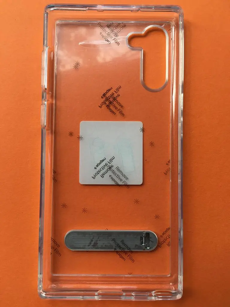 Чохол прозорий із підставкою Spigen Ultra Hybrid S для Samsung Galaxy Note 10 Crystal Clear - фото 9