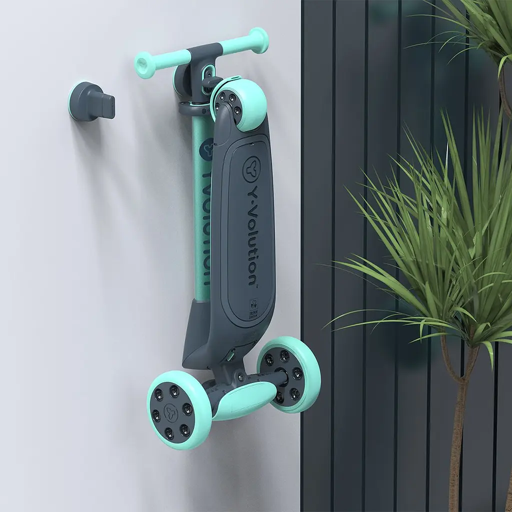 Самокат YVolution YGlider NUA Зелений - фото 5