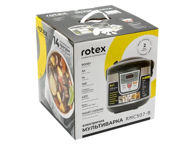 Мультиварка Rotex RMC507-B - фото 8