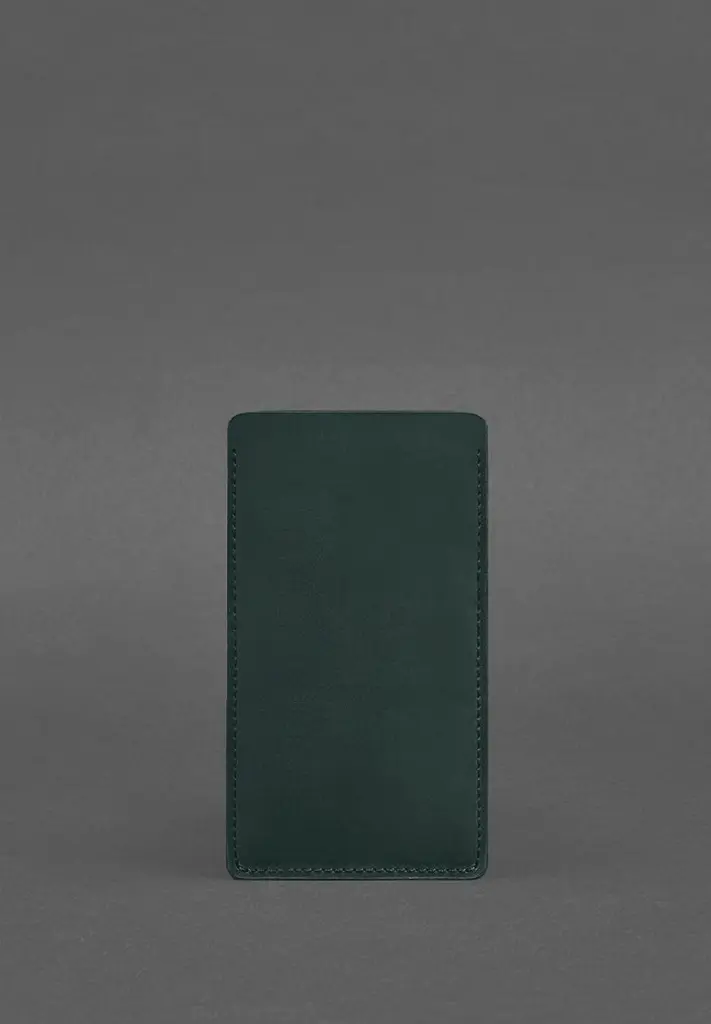 Кожаный чехол для iPhone 11 Зеленый Crazy Horse - фото 3