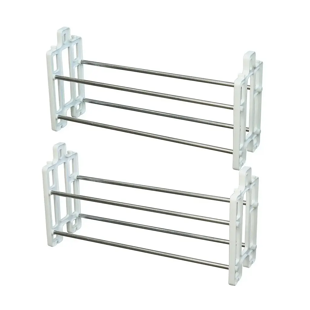 Підставка для взуття Supretto, 4 яруси, білий (5598) - фото 2