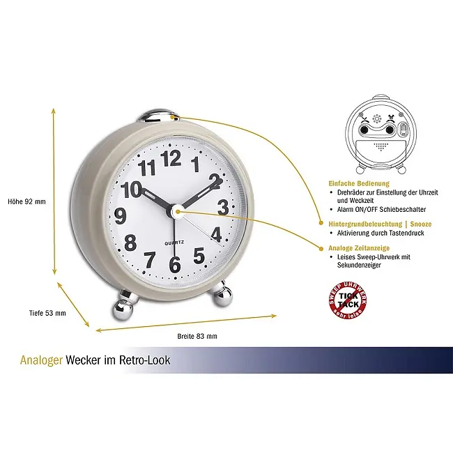 Будильник TFA 60103009 - фото 4