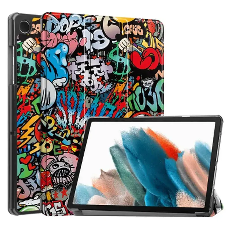 Чохол до планшета BeCover Smart Case Samsung Galaxy Tab A11 Plus SM-X236B 11.0" Graffiti (714005) - фото 2