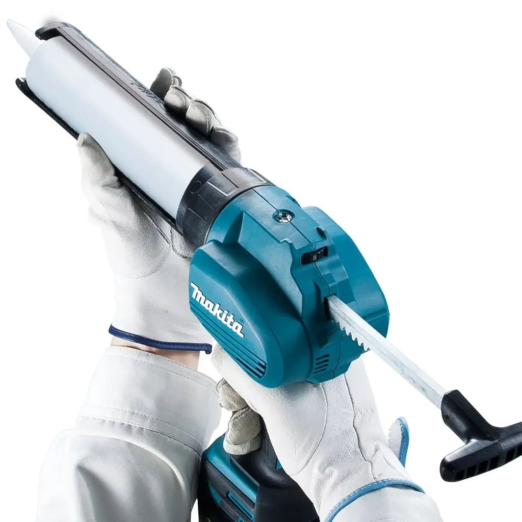 Пістолет для герметика акумуляторний Makita DCG180Z (5000 Н, 0-28 мм/с, 300 мл, LXT, без акумуляторів та зарядного пристрою) - фото 7
