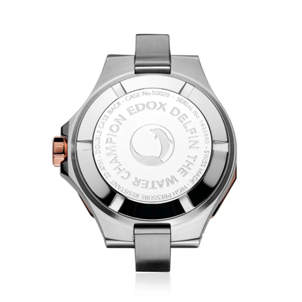 Годинник Edox Delfin Diver Date Lady 53020 357RM ROR - фото 2