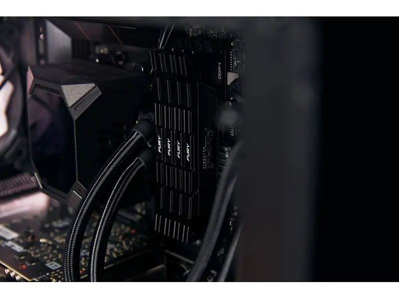 Модуль пам'яті Kingston DDR4 16GB 3200 FURY Renegade Black (KF432C16RB12/16) - фото 3