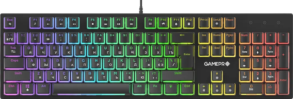 Клавіатура GamePro MK85R RGB Black - фото 3
